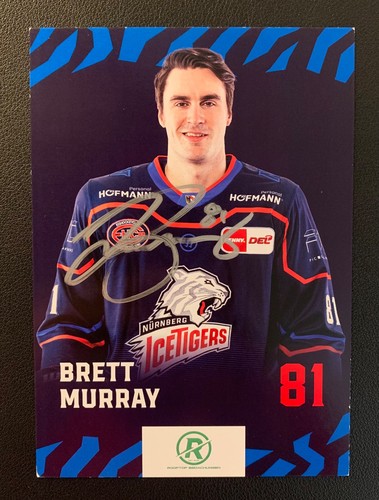 Brett murray autogrammkarte - murray,