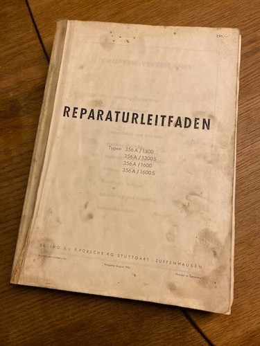 Reparaturleitfaden porsche 356 - reparaturleitfaden,