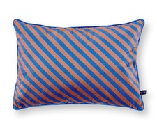 Pip Studio Kissen Block Stripe | blau