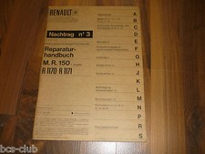 RENAULT 12 R12 ab 1971 Motor