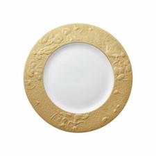 Rosenthal Speiseteller Zauberflöte Sarastro, Porzellan, Gold, 27 cm