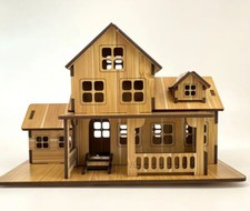 3D Puzzle Haus Modellbau aus