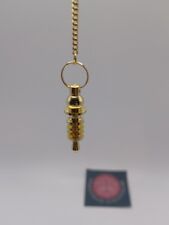 Isispendel mini, vergoldet mit Kette, ca 2,6 cm Pendel