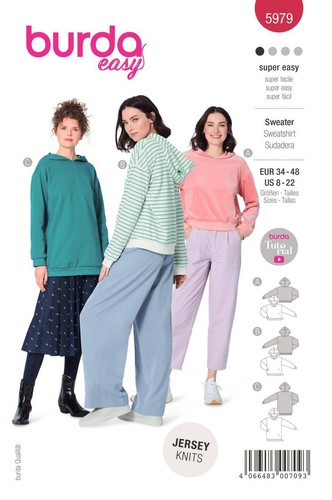 Schnittmuster damensweater - schnittmuster,