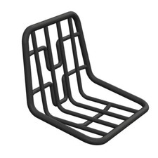 XLC Vorderrad-Gepäckträger Winora Yakun/Radius2, schwarz