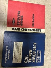 1979 Chevrolet Chevy Corvette Service Reparatur Shop Werkstatt Manuell OEM Set