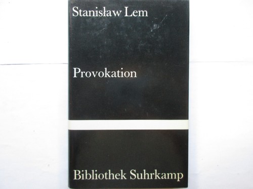 Stanislaw lem provokation - stanislaw,