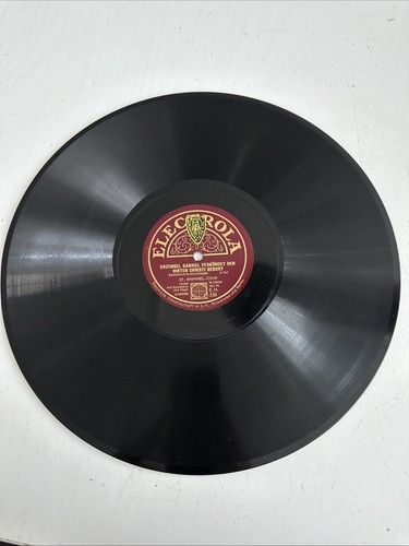 Schellackplatte electrola - schellackplatte,