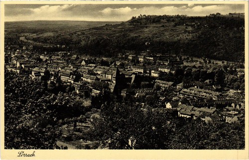 Cpa lorrach germany - ak,