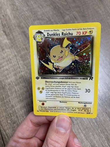 Pokémon karte dunkles - pokémon,
