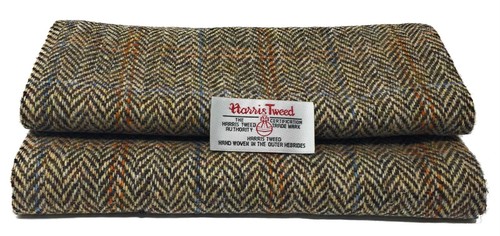 Harris tweed braun - harris,