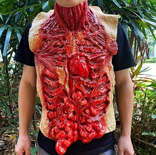 Blutiger torso zombie - torso,