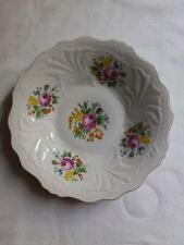 Weimar Porzellan Prunkteller, Prunkschale, Obstschale, Teller, ca 24 cm 