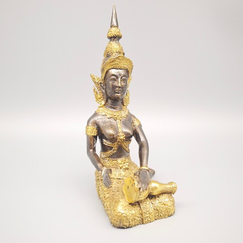 Apsara teppanom bronzefigur - apsara,
