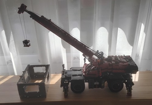 Geländegängiger kranwagen - geländegängiger,