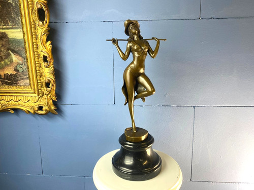 Bronze skulptur einer - skulptur,
