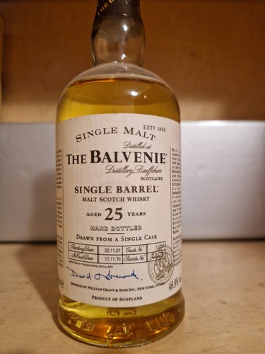 The balvenie single - 25,