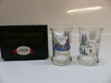 Holmegaard Schnapsglas 2er Set / Schnapsglasset  1998  Neuware, OVP