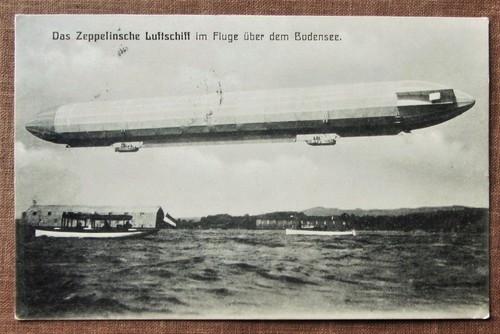 Zeppelin luftschiff über den - zeppelin,