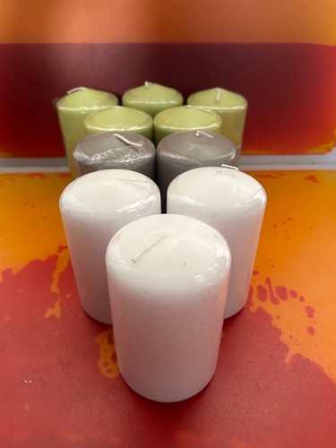 Restposten 10x stumpenkerzen - 10x,