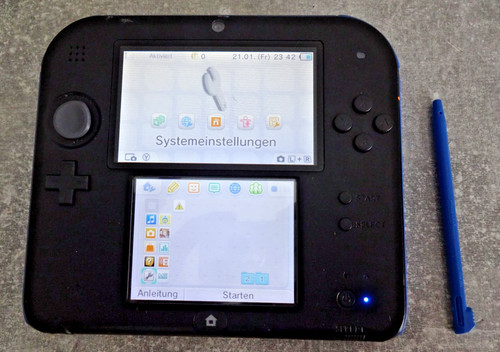 Nintendo 2ds konsole schwarz - nintendo,