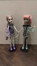 Monster High Rochelle Goyle und Catrine de Mew Ghoul Chat Set Doppelpack