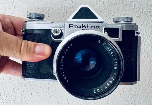 Praktina kamera mit zeiss - fx,