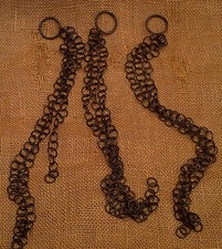 alte  LAMPENTEILE 3 St DREIERKETTE