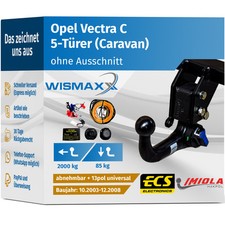 Ahk vertikal abnehmbar passt - vertikal,