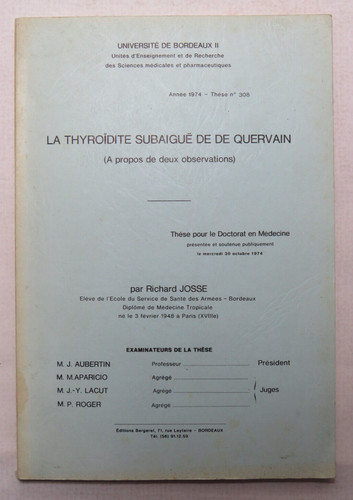 Die subaigute schilddrüse - schilddrüse, von