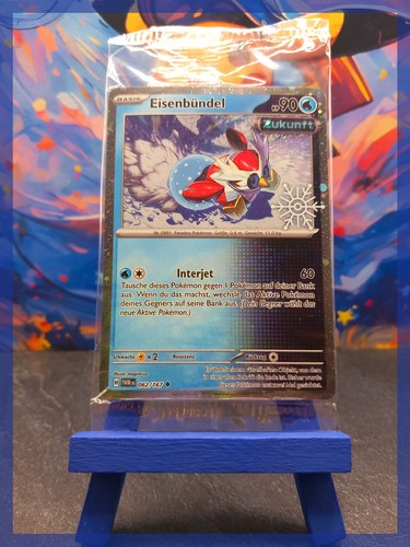 Pokémon karte eisenbündel - karte, i