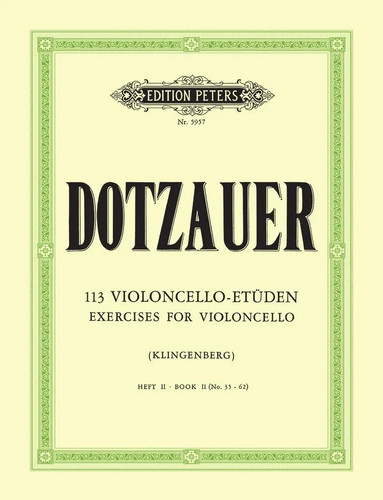 113 violoncello etüden - 113, heft