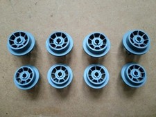 8 Laufrollen(Geschirrkorb OBEN)für Geschirrspüler ok. ODW 4551 OF 55/Gebraucht!