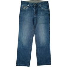 Roberto Bari W34 L30 Jeans Hose blau Herren Straight Leg regular Fit 34/30 50 M