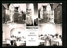 Bad Oeynhausen, Hotel Haus Essmann, Dr.-Braun-Straße 10, Ansichtskarte 1961 
