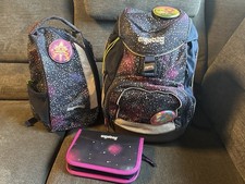 Ergobag Pack Schulranzen Set "Bärlaxy" Mädchen 