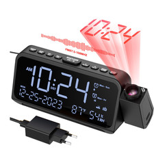 Radiowecker mit Projektion