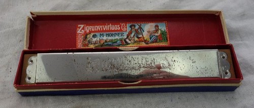 Alte mundharmonika hohner 2 - mundharmonika,