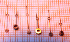 Alte neuwertige Taschenuhrzeiger Breguet goldfarben.. 9