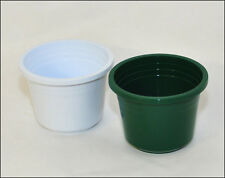 3 Vasen Feder PVC D. 10 H.8,5