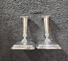 2 alte Silber Sterling Kerzenleuchter Silberleuchter Paar