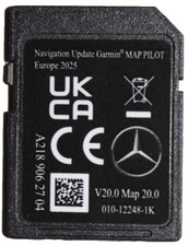 Karte für mercedes garmin - sd,