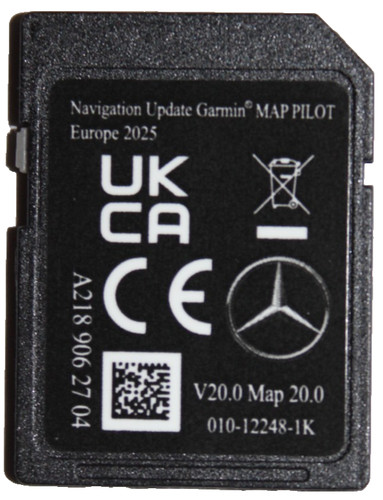 Karte für mercedes - karte, garmin