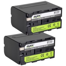 2x ayex NP-F970 Akku mit