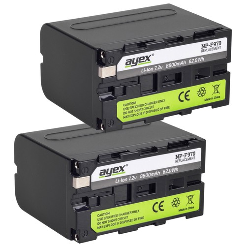Ayex f970 akku mit - 2x,