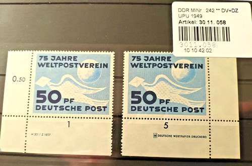 Ddr minr 242 - ddr, dv+dt