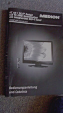 Bedienungsanleitung & Codeliste für LCD  TV /DVD von Medion