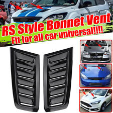 Universal Motorhaube Lüftungsschlitze Lufthutzen Lufteinlässe Für Ford Focus RS