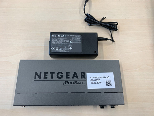Netgear gs110tp poe switch - gs110tp,