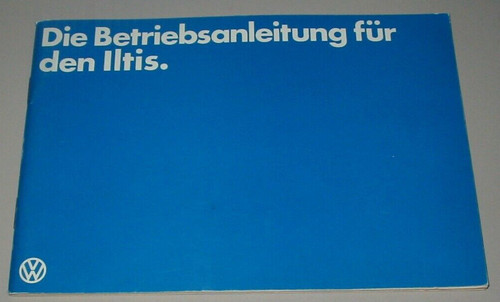 Betriebsanleitung iltis typ - betriebsanleitung, vw